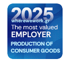 TOP EMPLOYERS 2025 Production of consumer goods